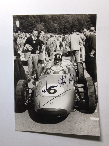 Graham hill handsigned - graham,