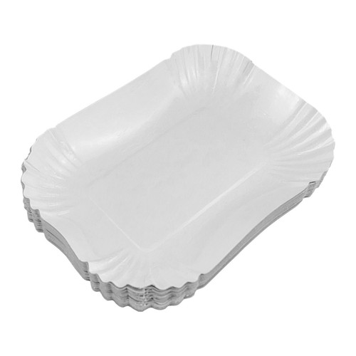 Weiße pappschüsseln - weiße,