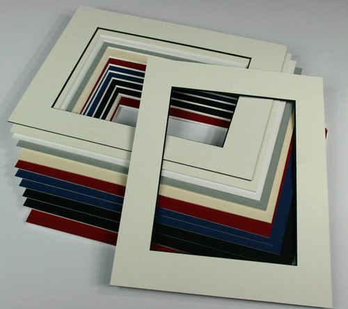 Passepartout 15x20cm 4mm - passepartout, 1,4mm