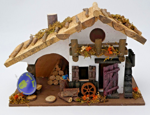 Deko vogelhaus almhütte holz - vogelhaus,