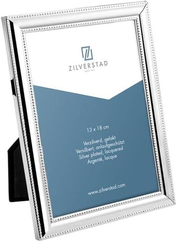 Zilverstad glänzend 13x18cm
