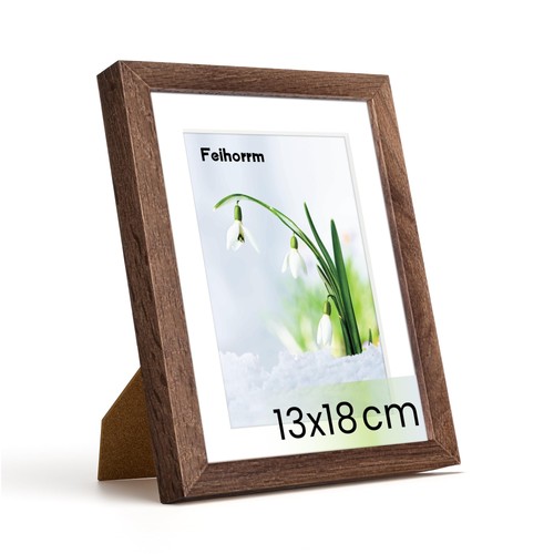 Fotorahmen eiche glas - fotorahmen,