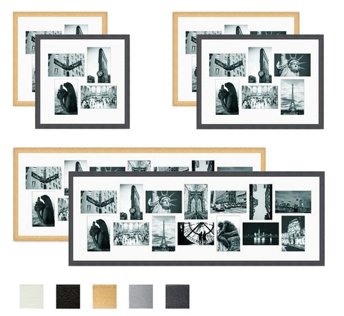 Collage holz bilderrahmen - collage,